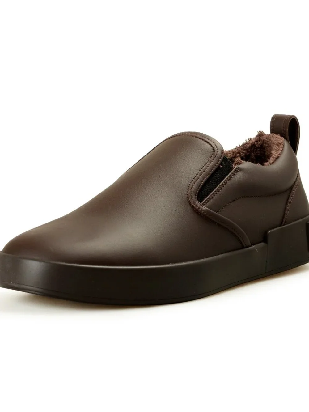 Dolce & Gabbana Men's Brown Leather Slip On Loafers Shoes US 11 IT 44